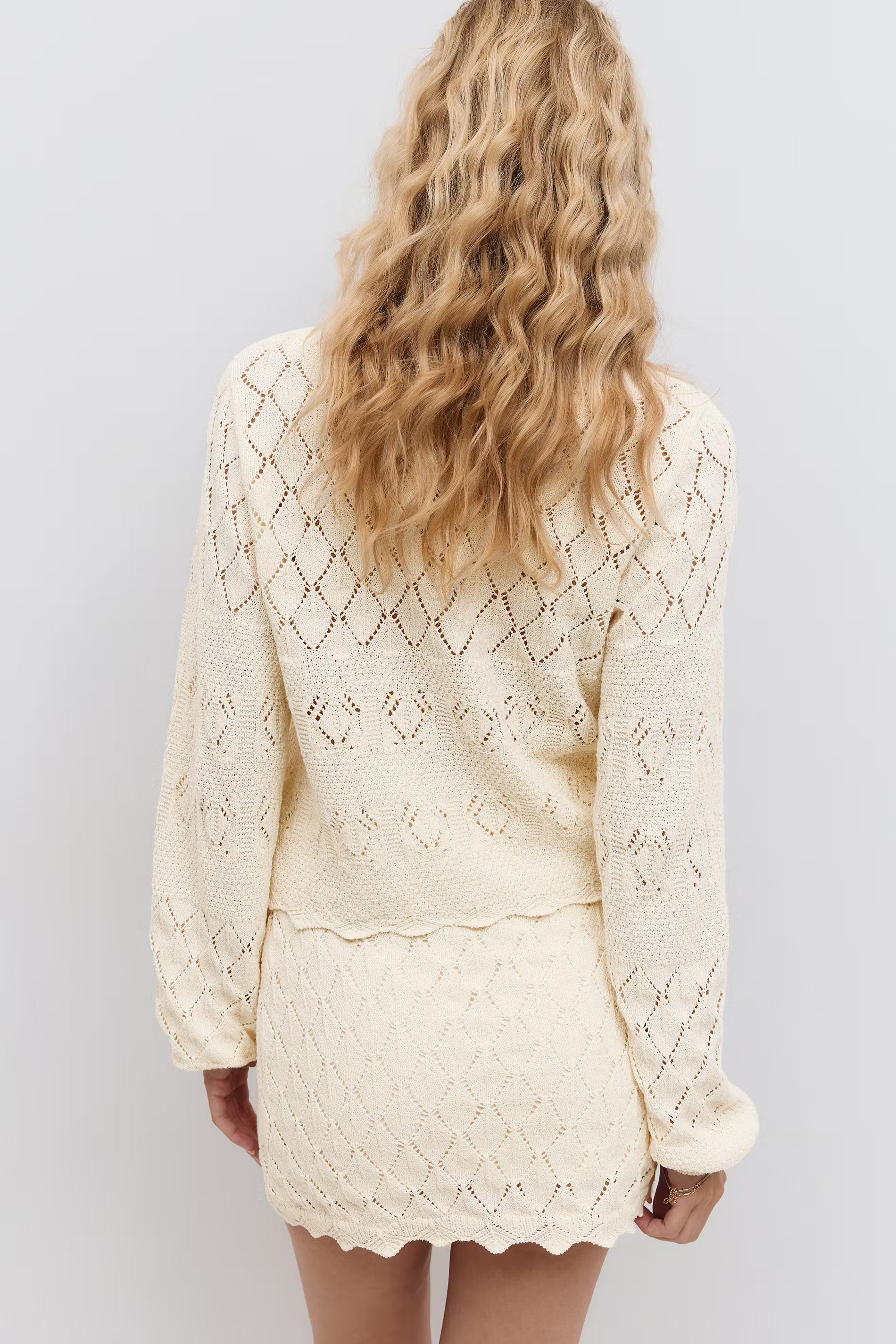 Knitted crochet set - Edel Essential