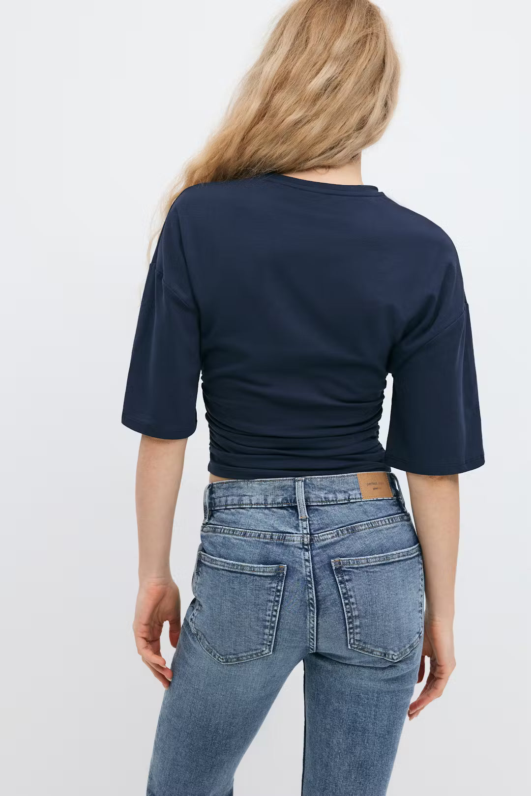 Soft touch ruched tee - Edel Essential