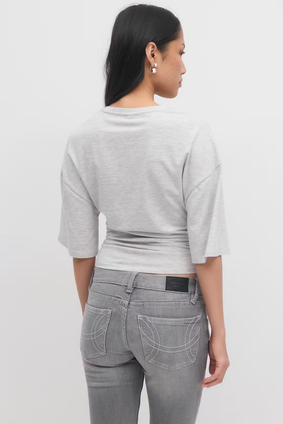 Soft touch ruched tee - Edel Essential