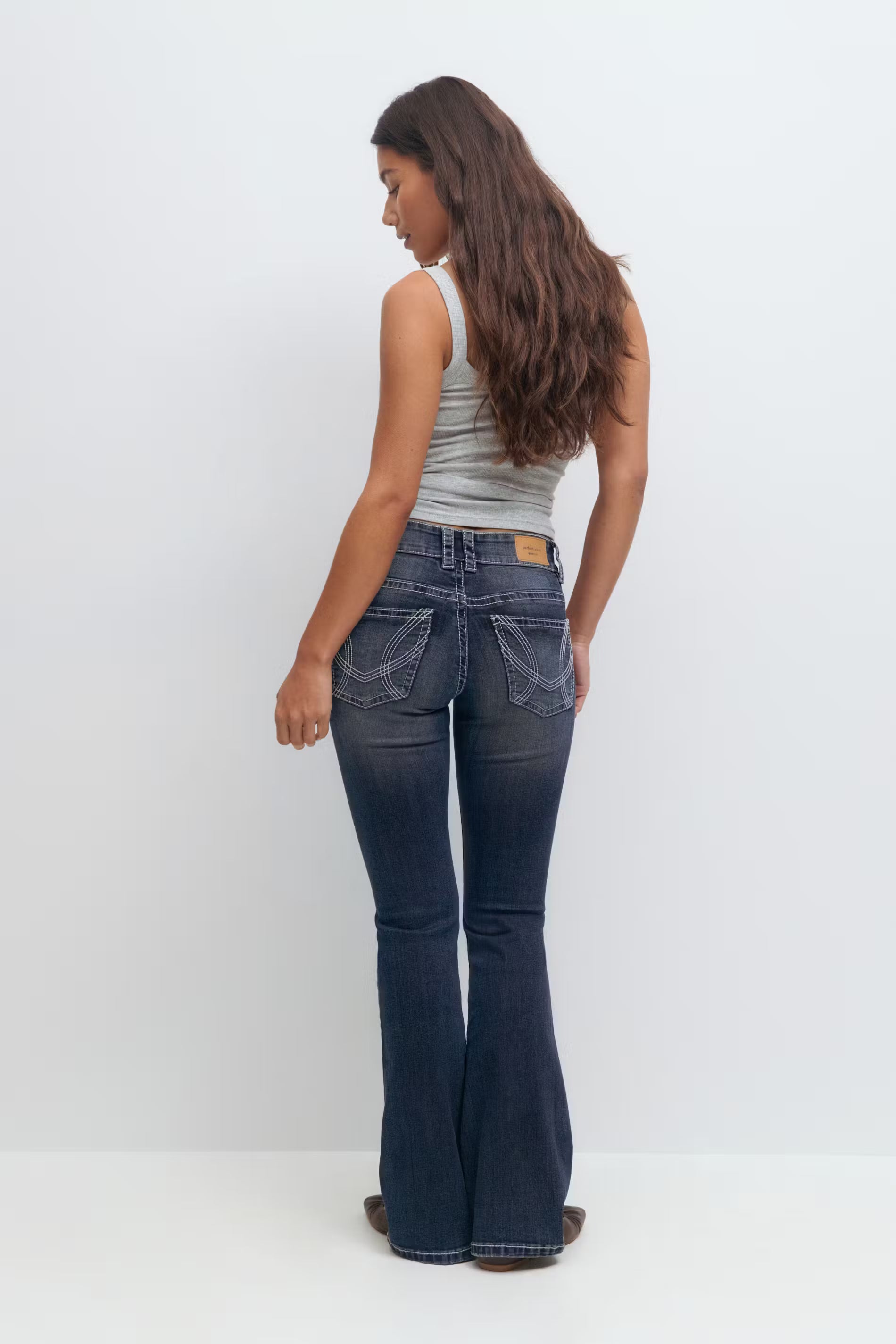 Front pocket bootcut jeans - Edel Essential