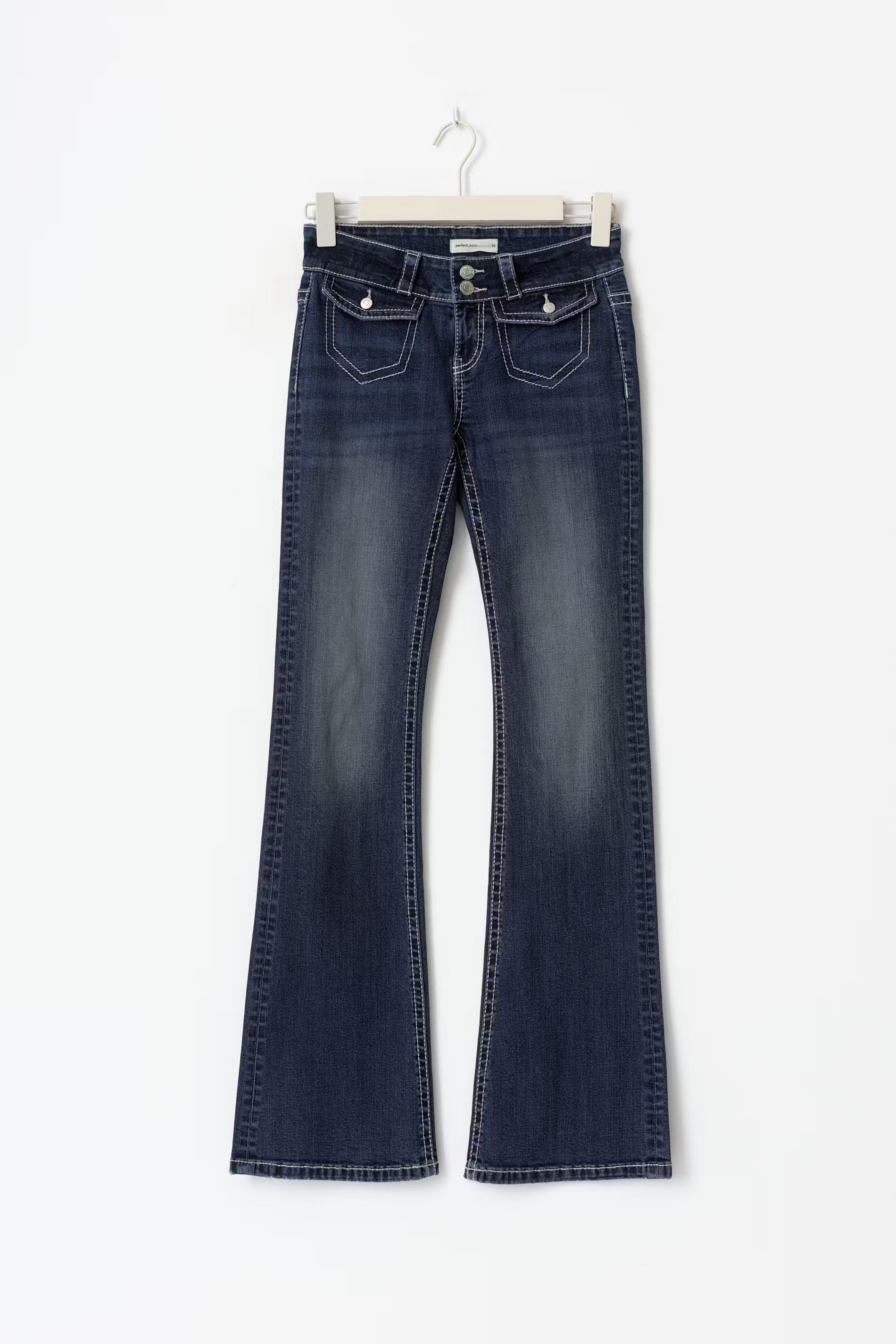 Front pocket bootcut jeans - Edel Essential
