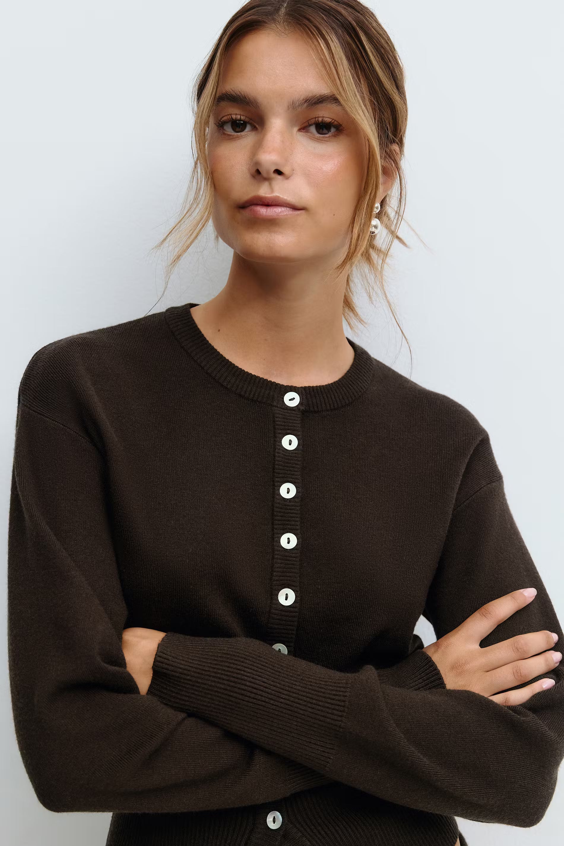 Ribbed Knit Set Fitted - Edel Essential