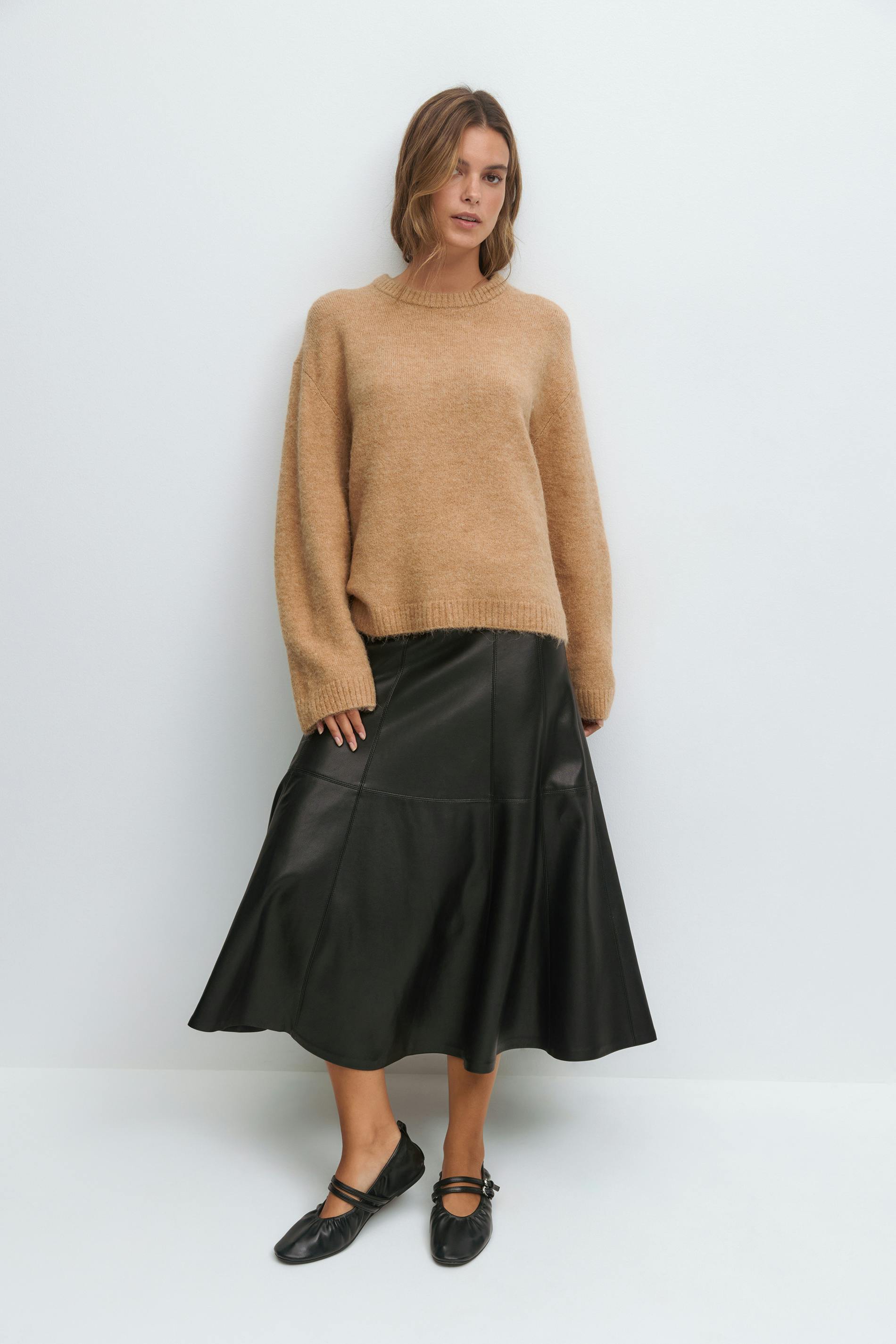 Crew neck knitted sweater - Edel Essential