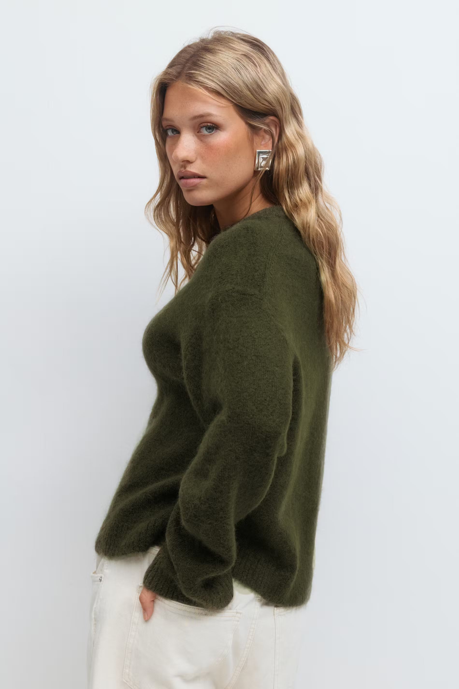 Crew neck knitted sweater - Edel Essential