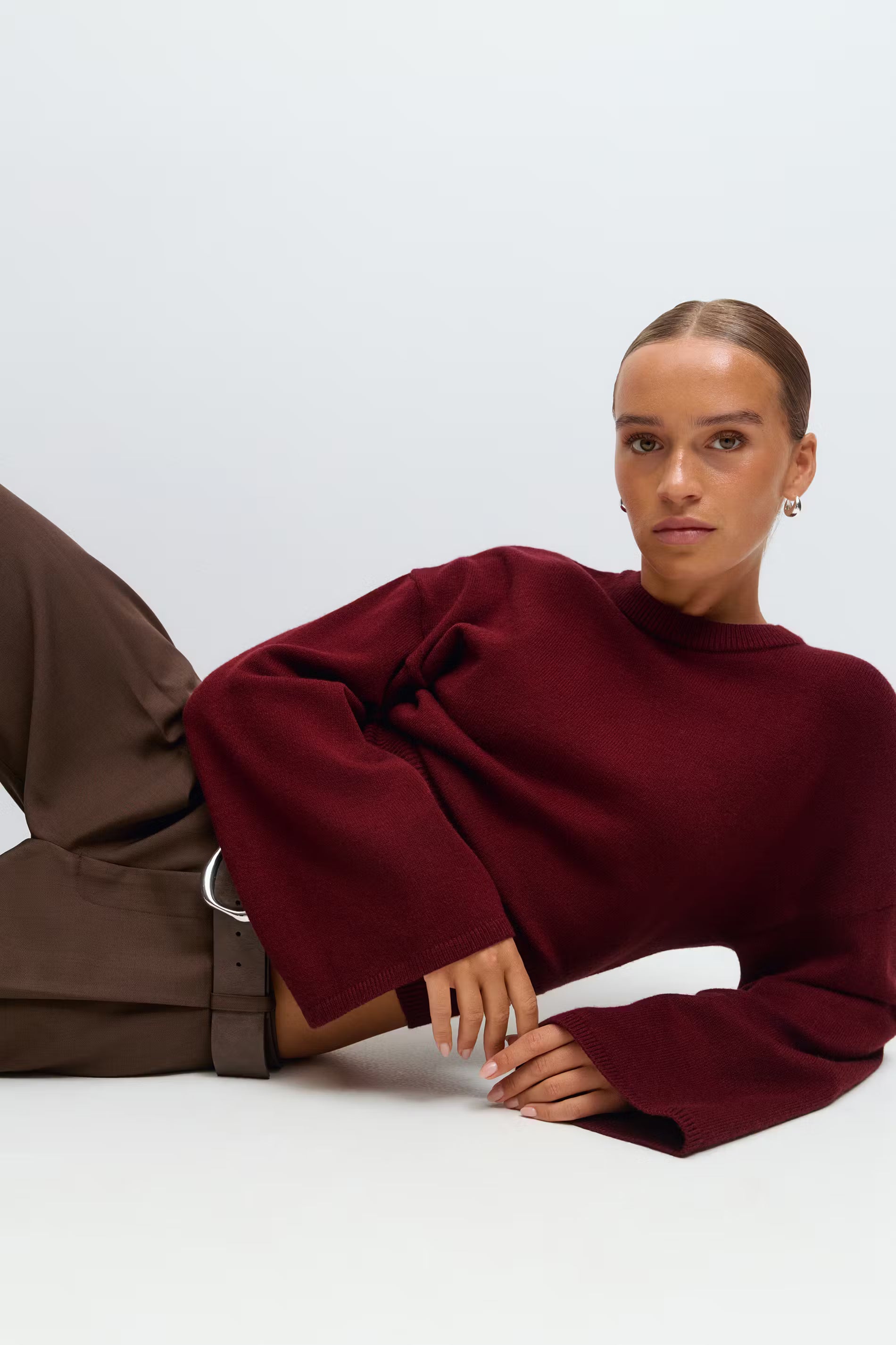 Wide sleeve knitted top - Edel Essential