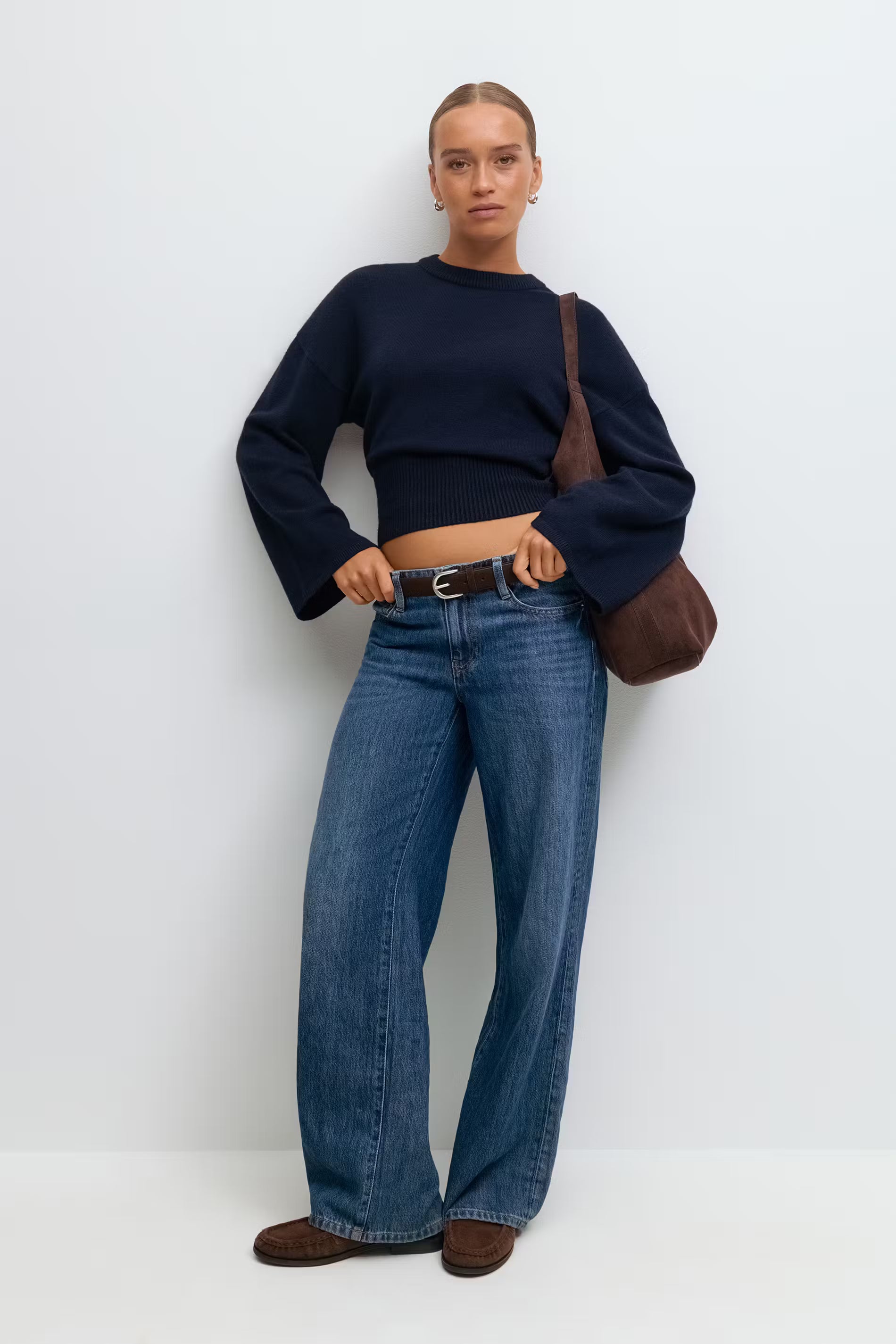 Wide sleeve knitted top - Edel Essential