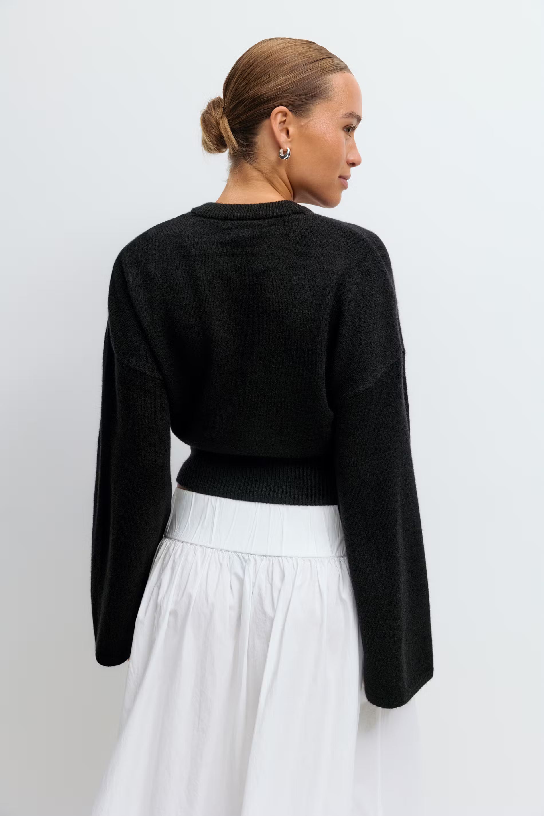 Wide sleeve knitted top - Edel Essential
