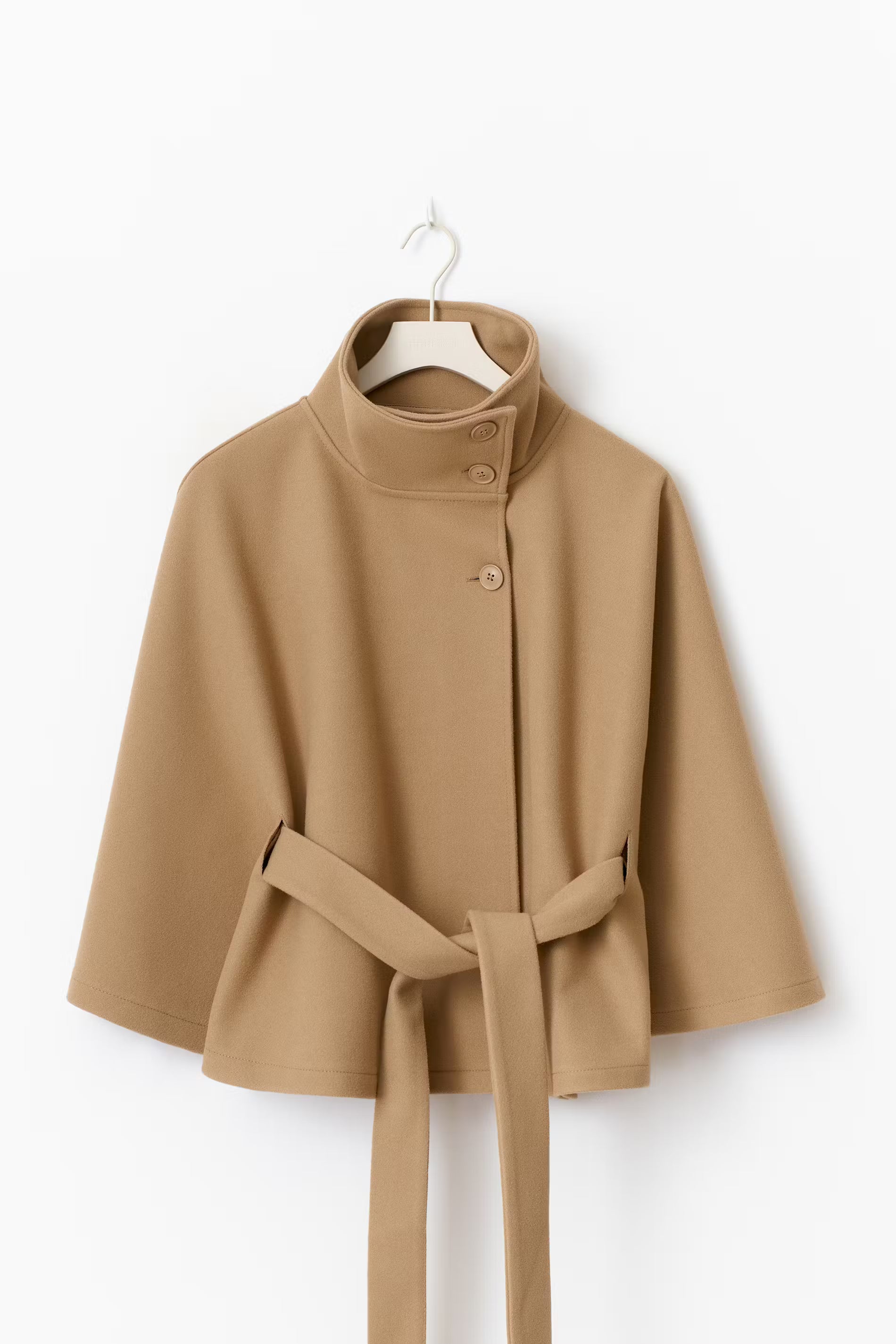 Belted cape jacket - Edel Essential