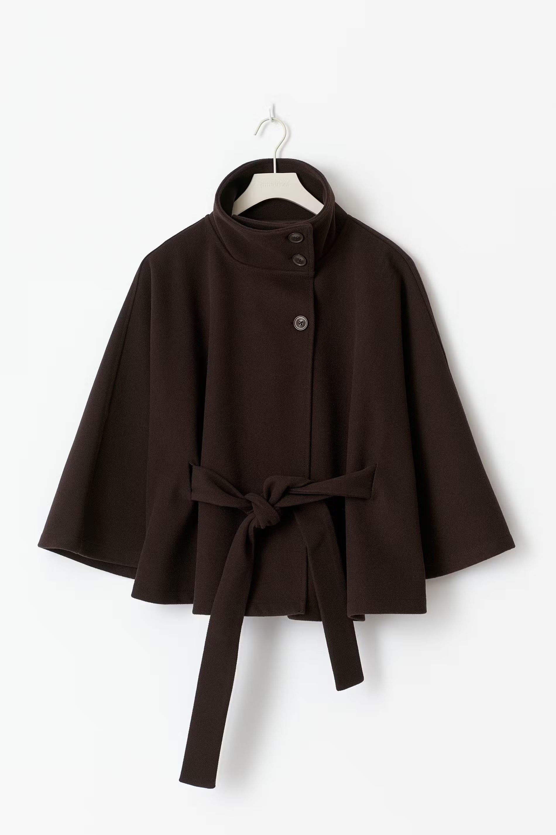 Belted cape jacket - Edel Essential
