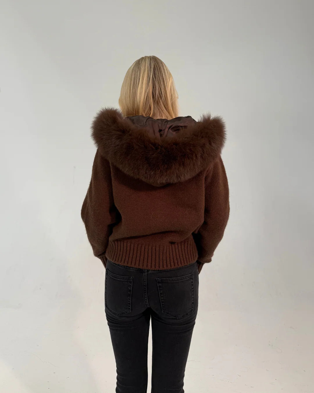 Zipped Fur Jacket - Edel Essential