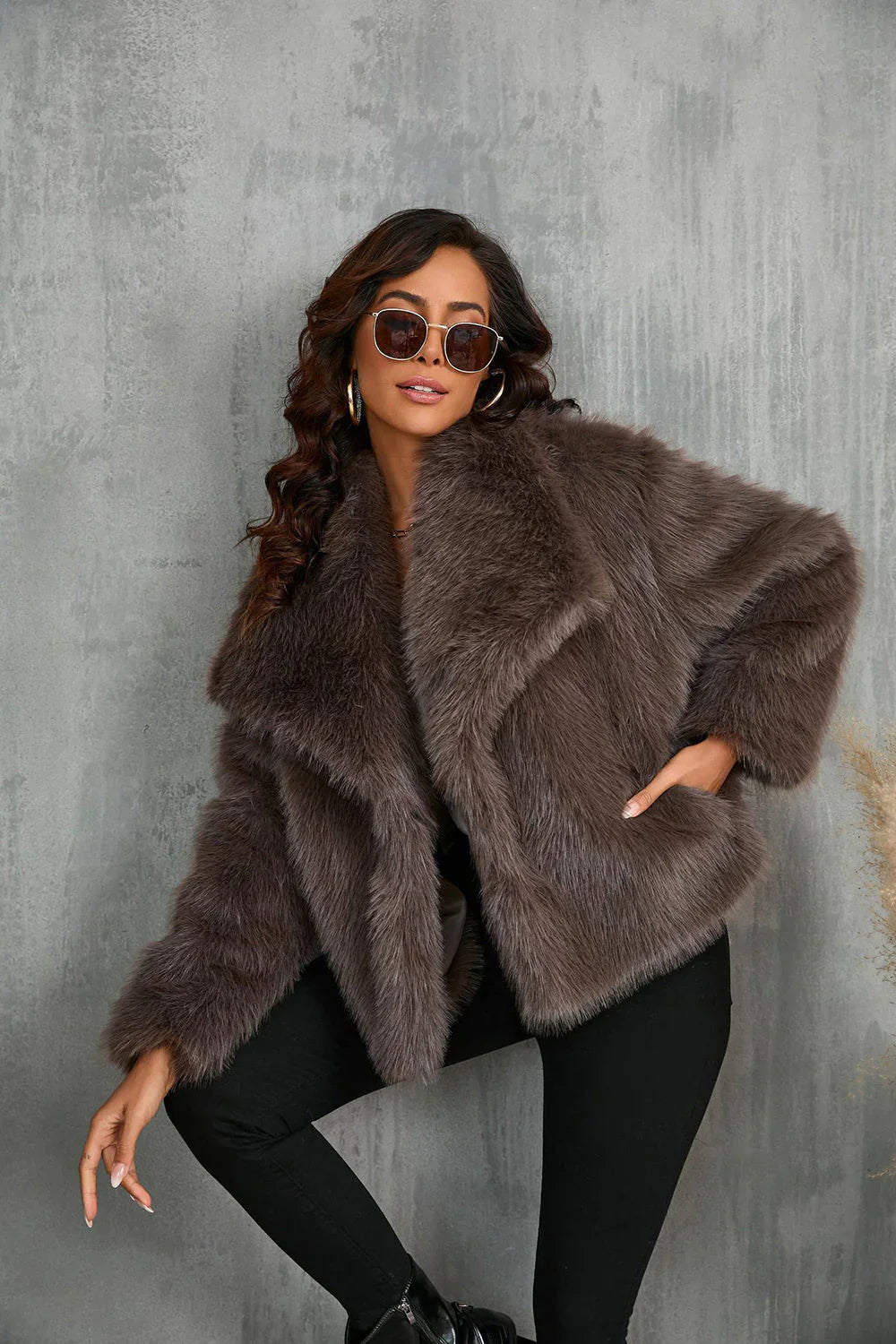 Jessica Cozy Fur Coat
