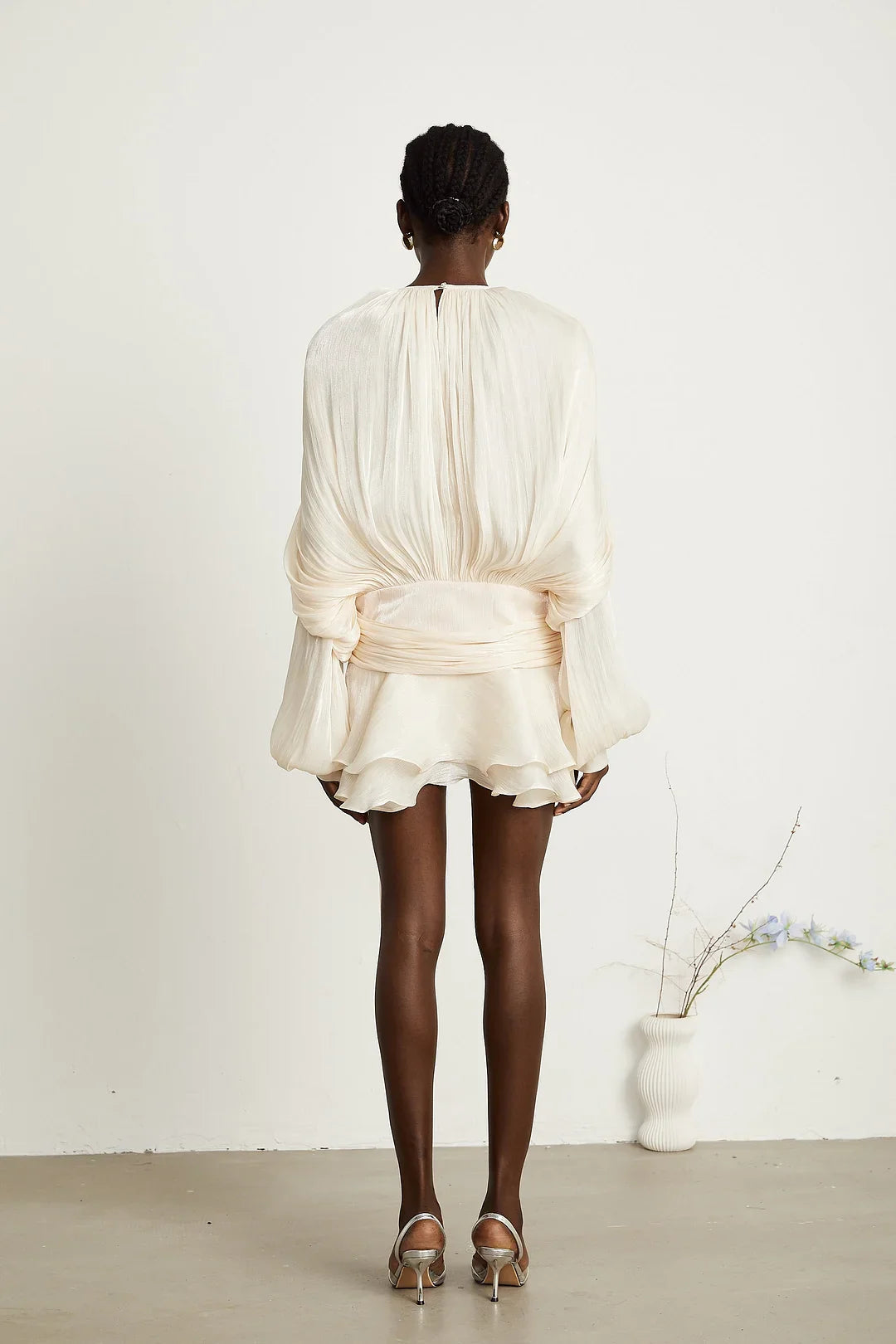 Ruffled Mini Dress - Edel Essential