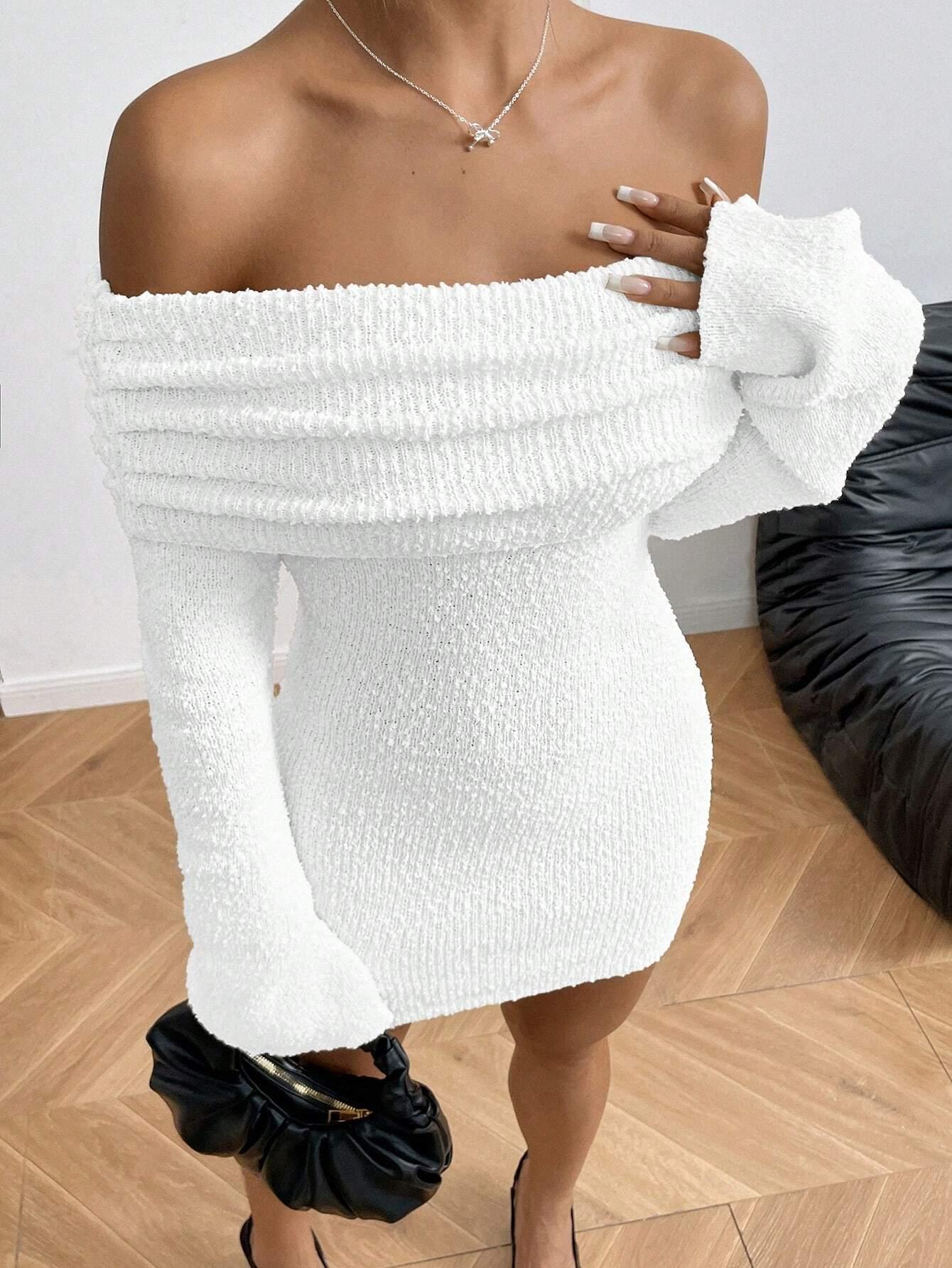 Knitted Mini Dress - Edel Essential