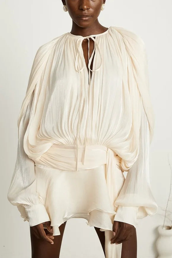 Ruffled Mini Dress - Edel Essential