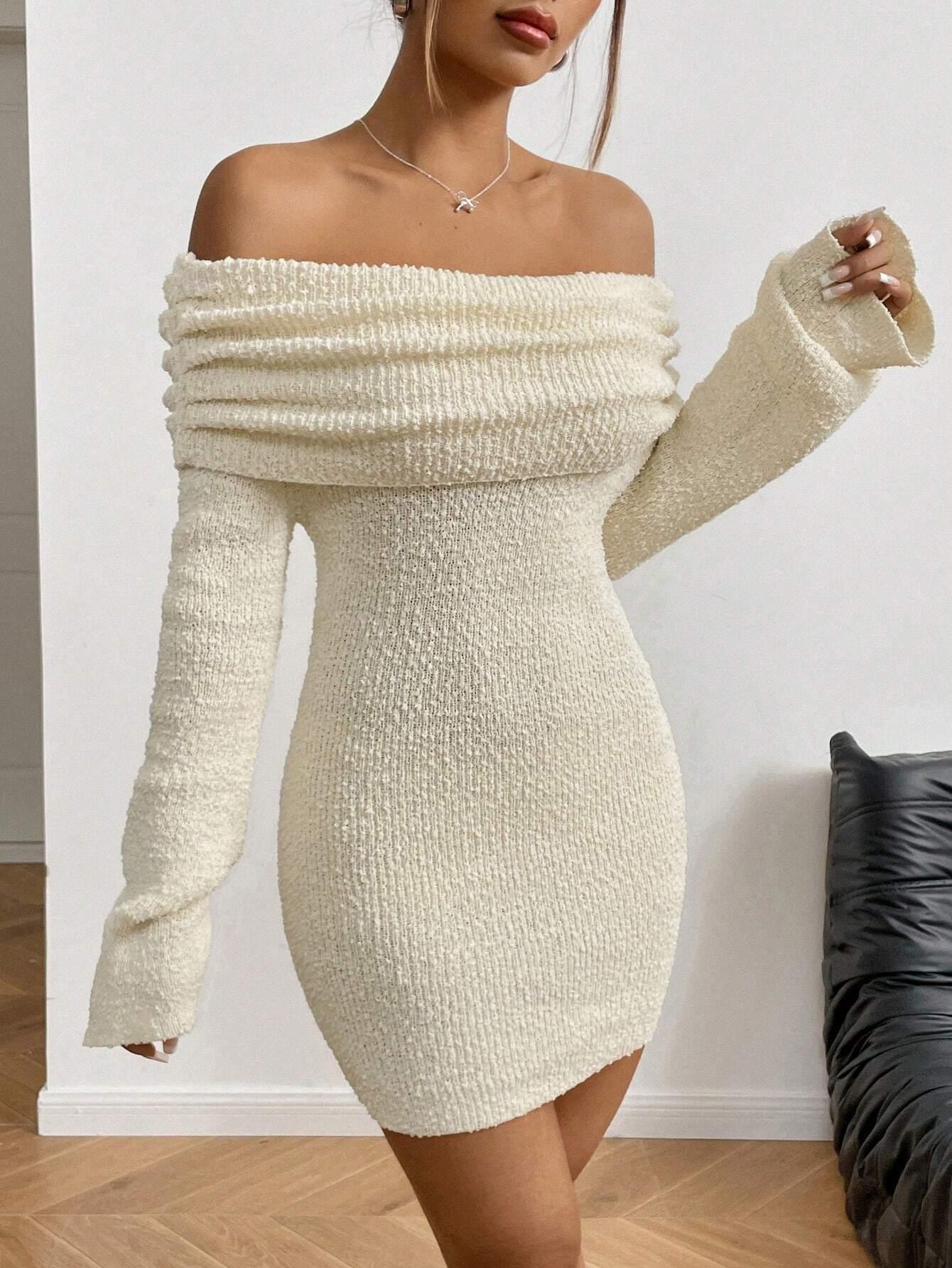 Knitted Mini Dress - Edel Essential