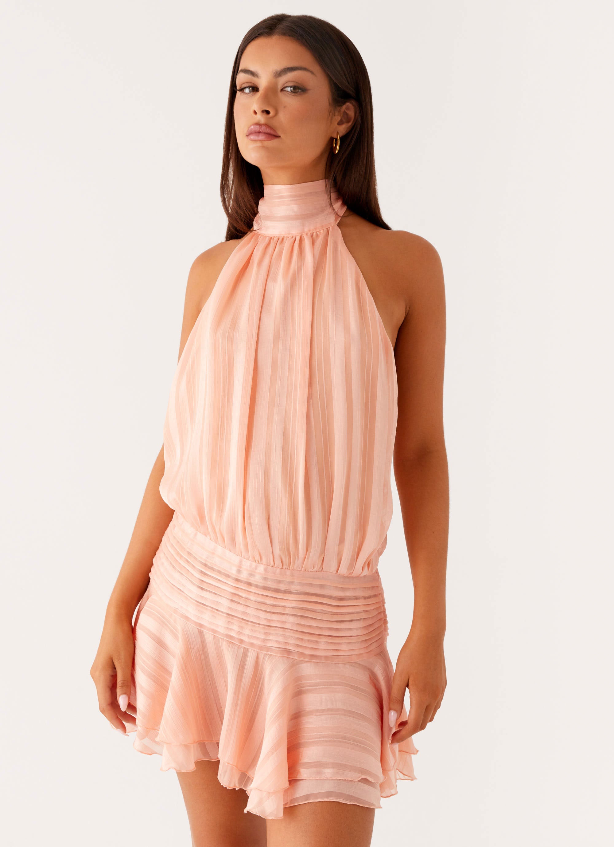 Willow chiffon mini dress - Edel Essential