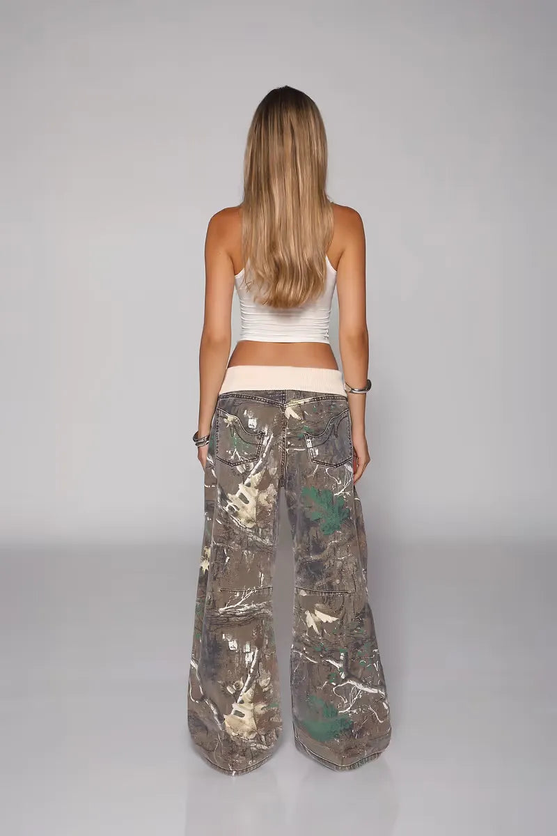 Low Rise Waistband jeans - Edel Essential