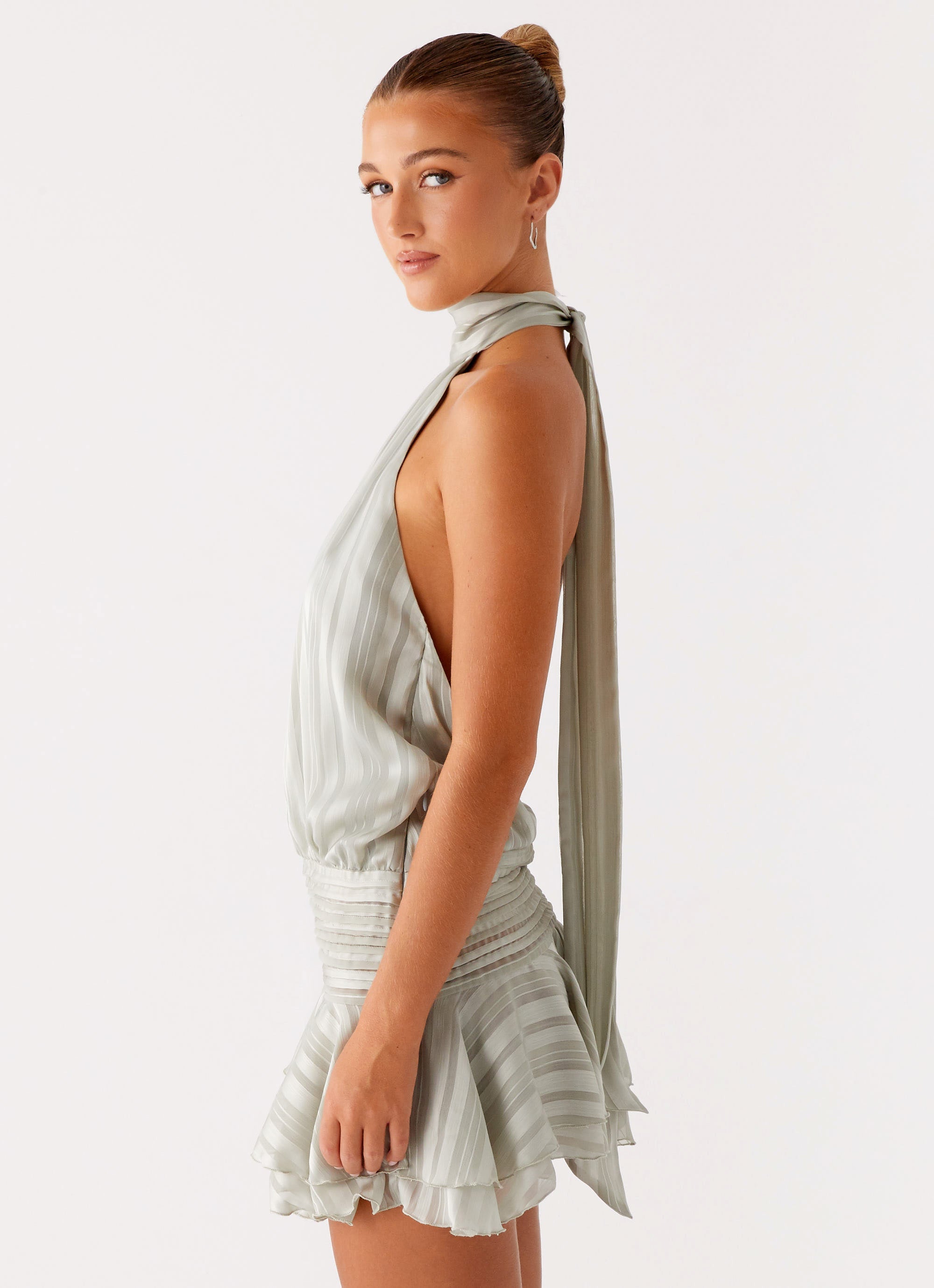 Willow chiffon mini dress - Edel Essential