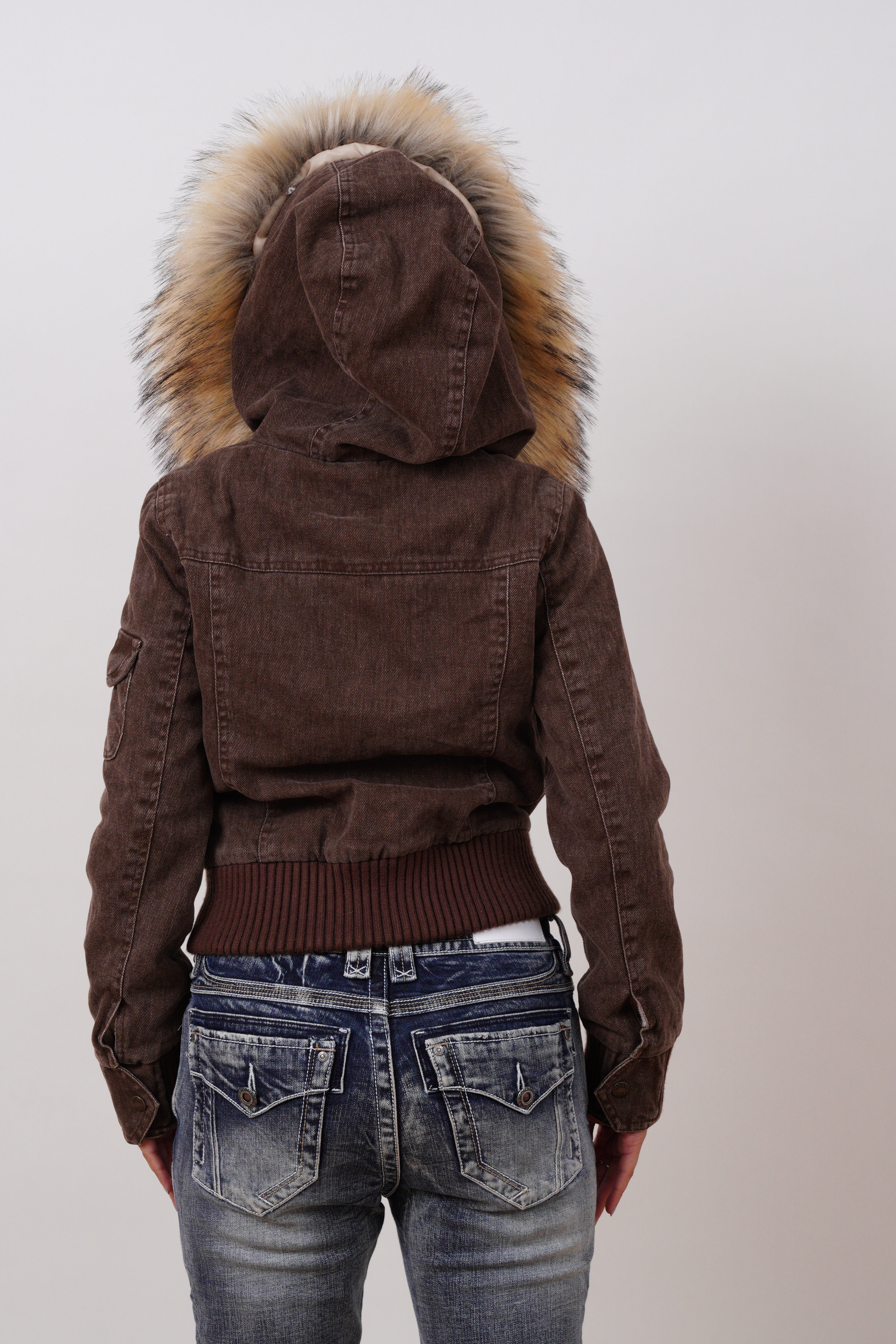 Vintage Jacket with Fur Collar - Edel Essential