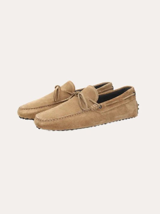 Suede Moccasins - Beige - Edel Essential