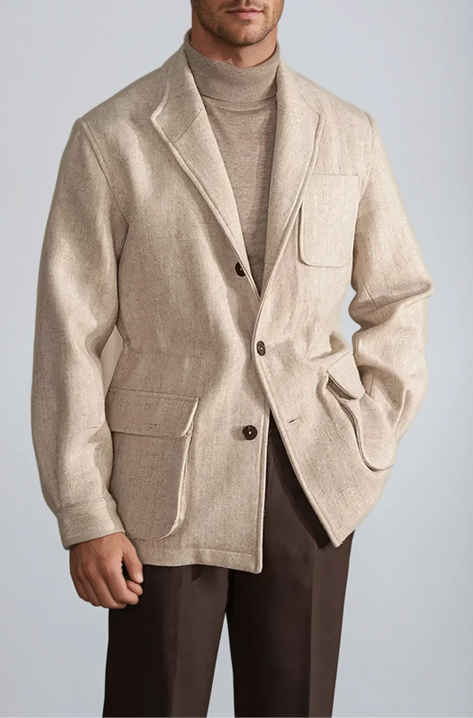 Wool Coat Beige - Edel Essential