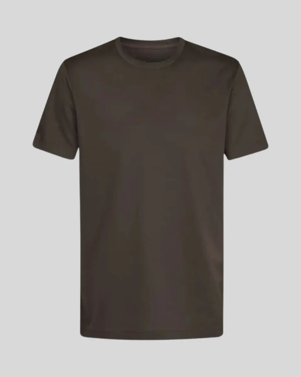 Signature Supima T-shirt – Deep Brown - Edel Essential