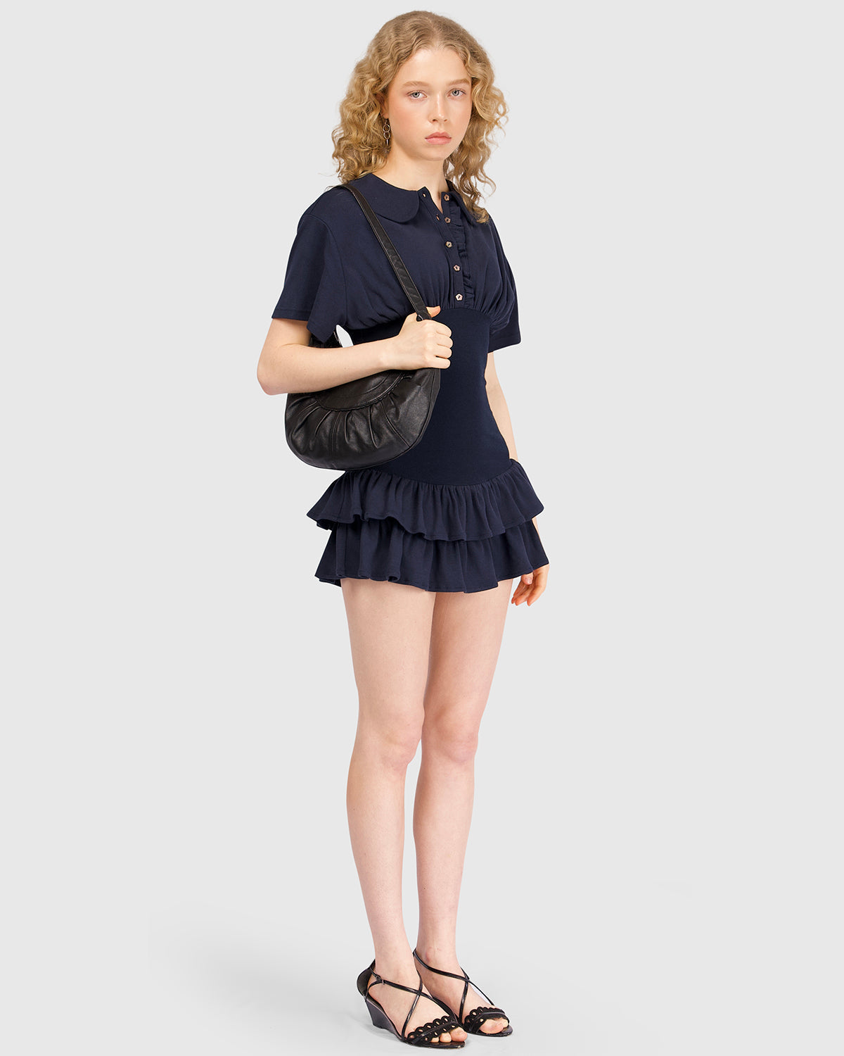 Collared Mini Dress - Edel Essential