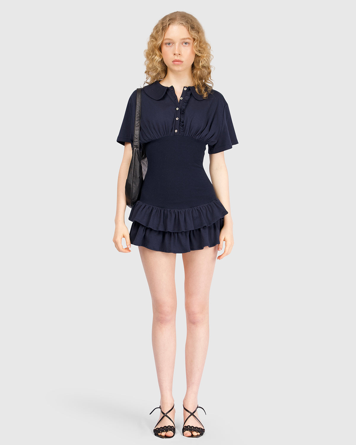 Collared Mini Dress - Edel Essential