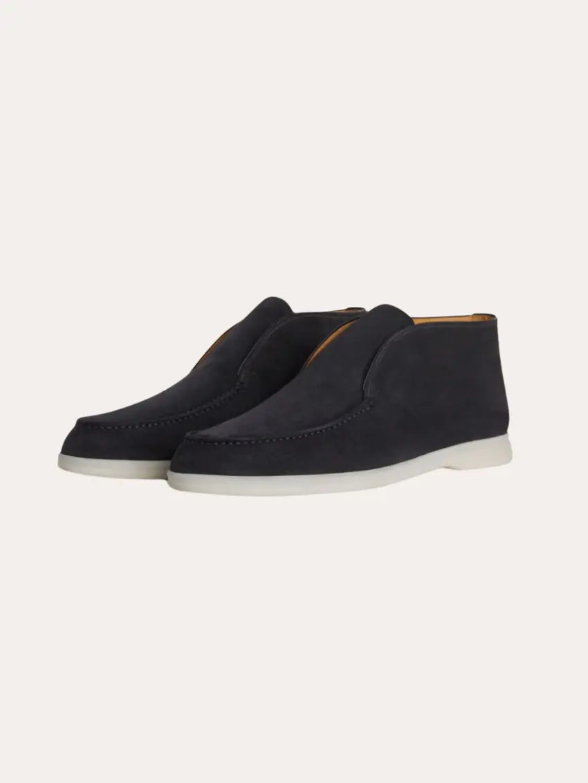 Suede City Loafers – Navy Blue - Edel Essential