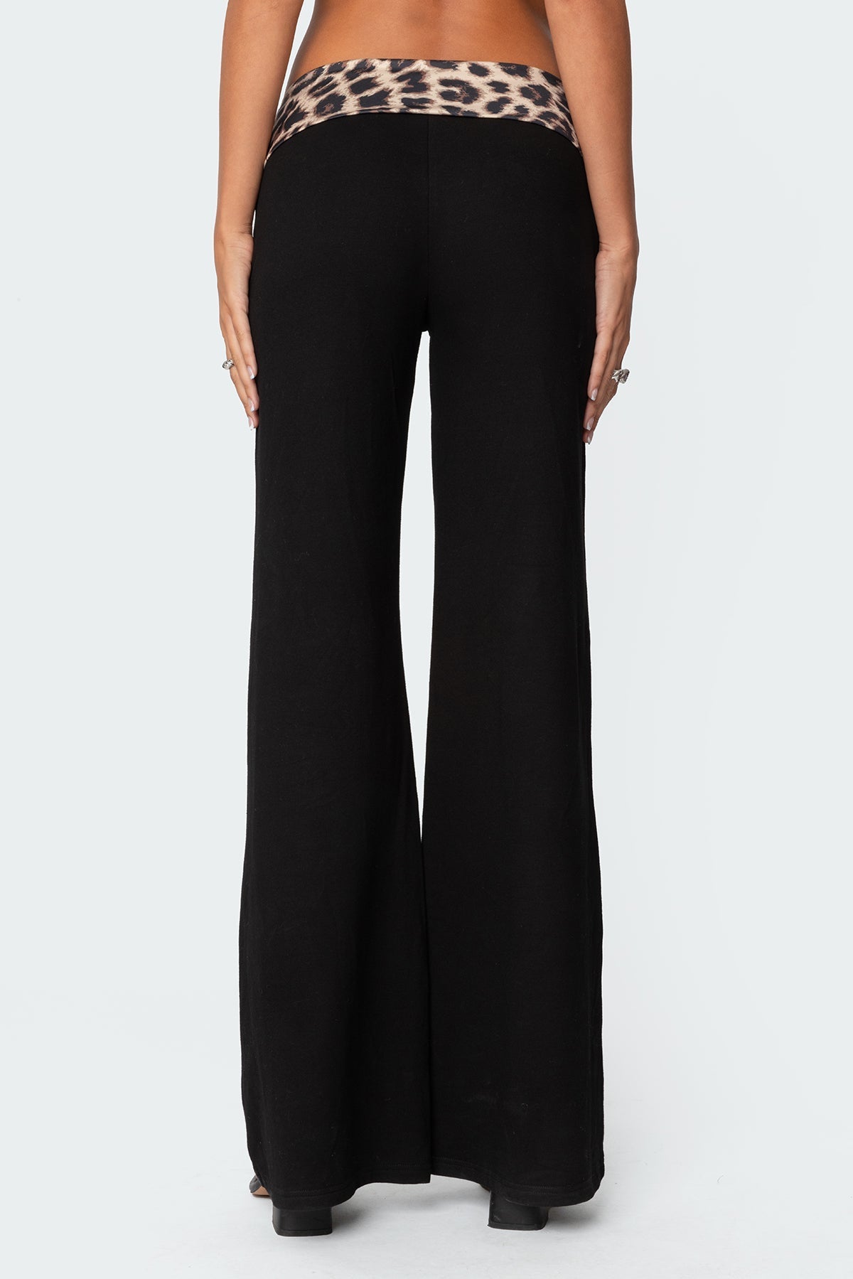 Leopard Flared Pants - Edel Essential