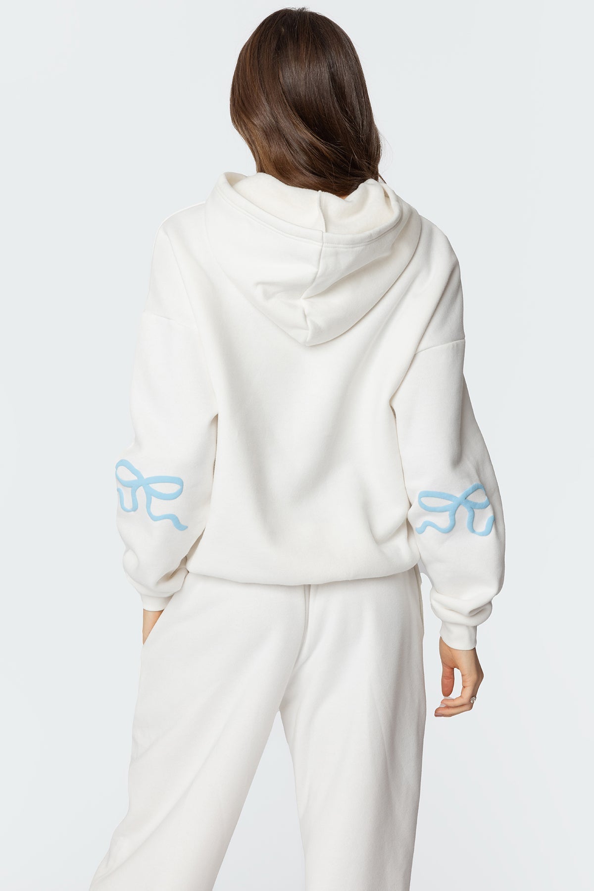 Bow Detail Hoodie + FREE Sweatpants - Edel Essential
