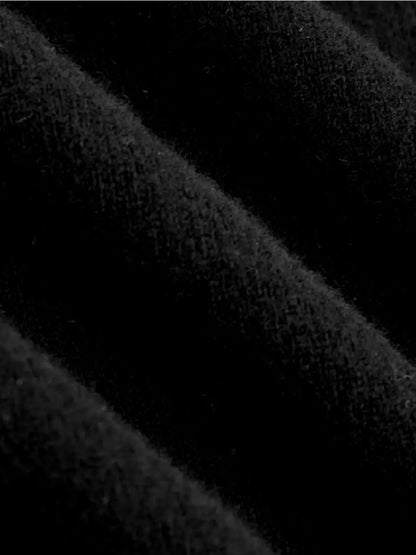 Cashwool T-shirt Black - Edel Essential