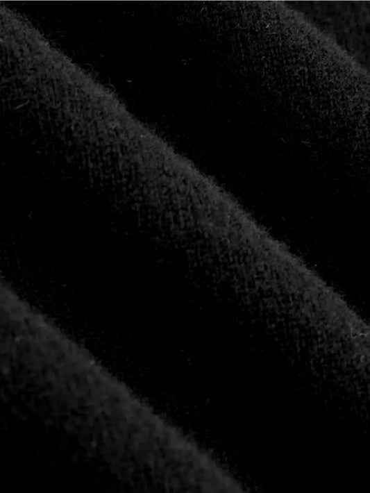 Cashwool T-shirt Black - Edel Essential
