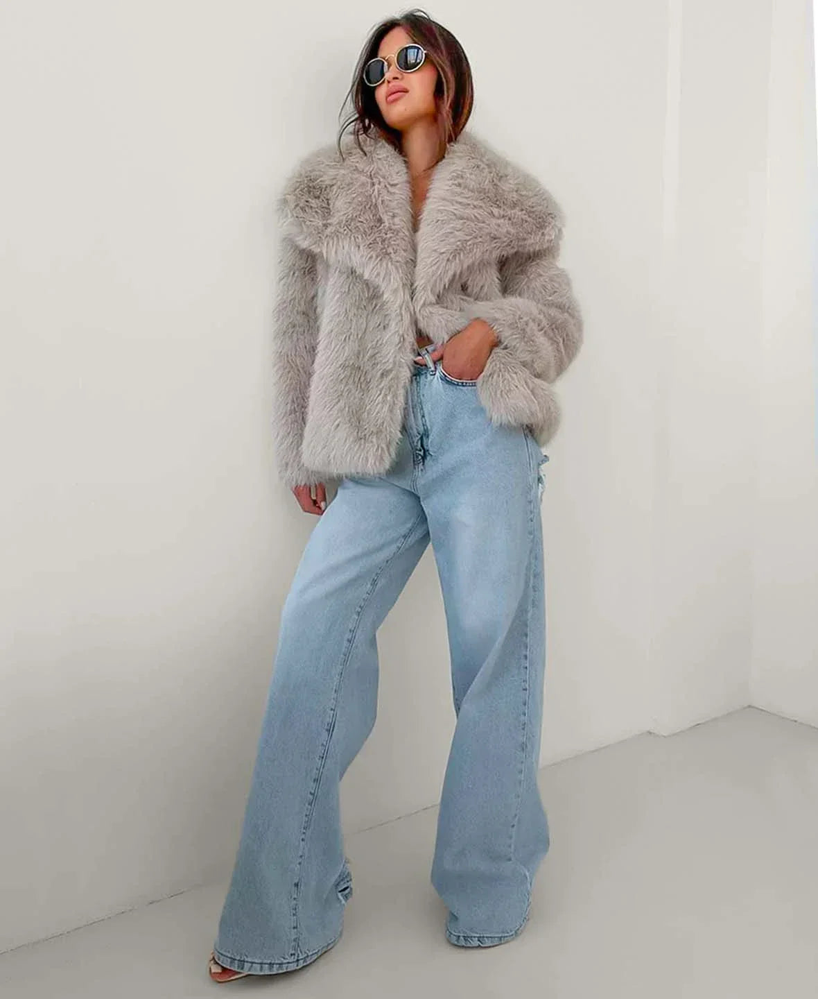 Jessica Cozy Fur Coat