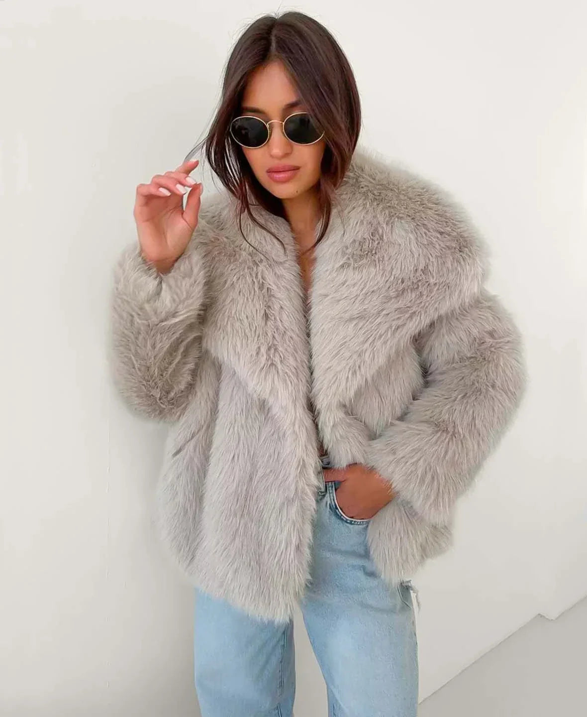 Jessica Cozy Fur Coat