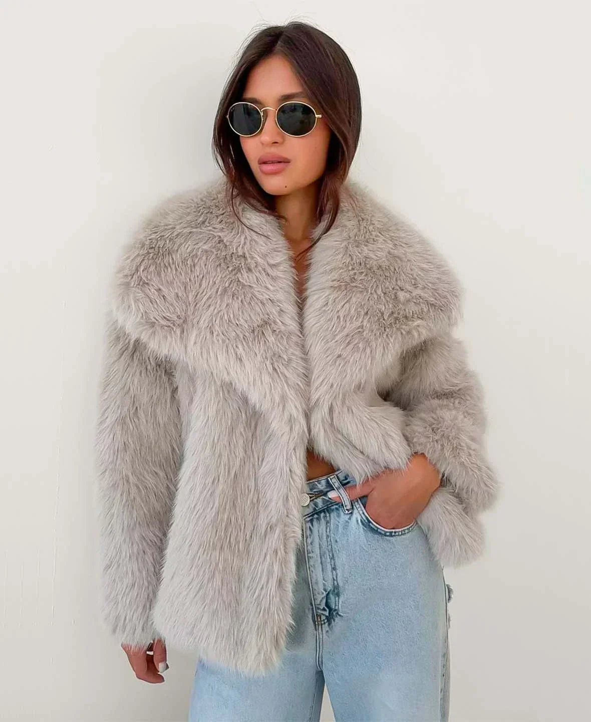 Jessica Cozy Fur Coat