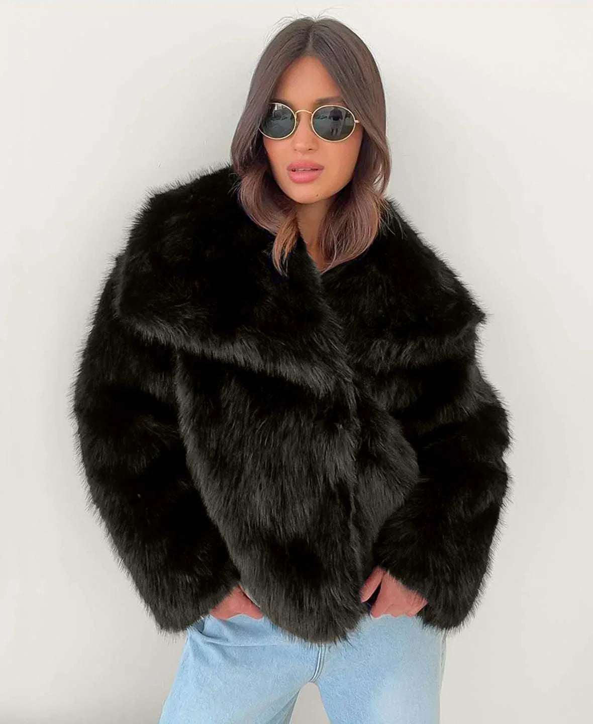 Jessica Cozy Fur Coat