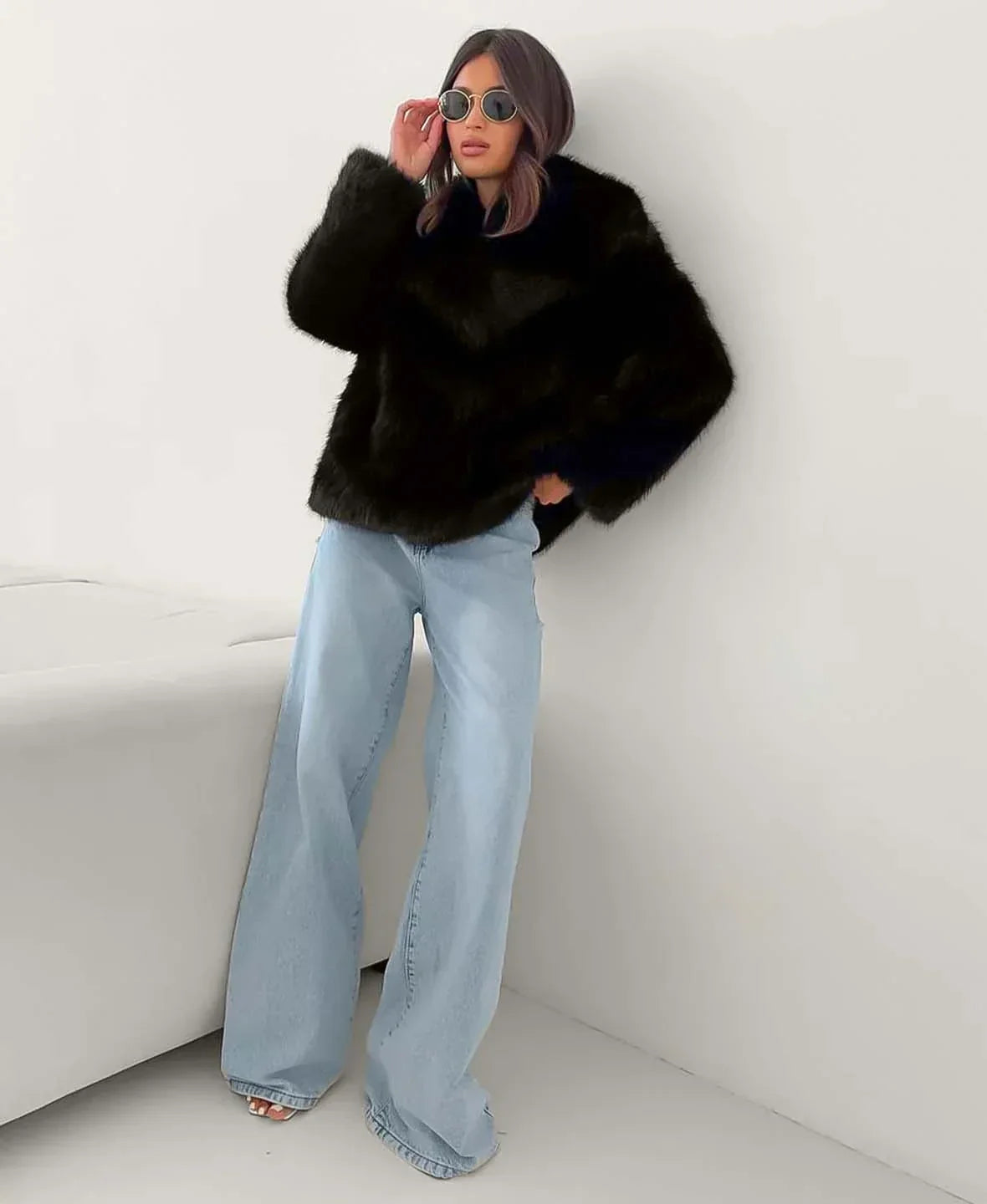 Jessica Cozy Fur Coat