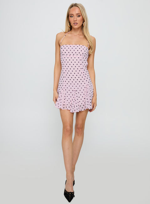 Polka Dot Mini Dress - Edel Essential