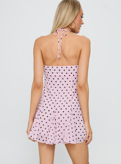 Polka Dot Mini Dress - Edel Essential