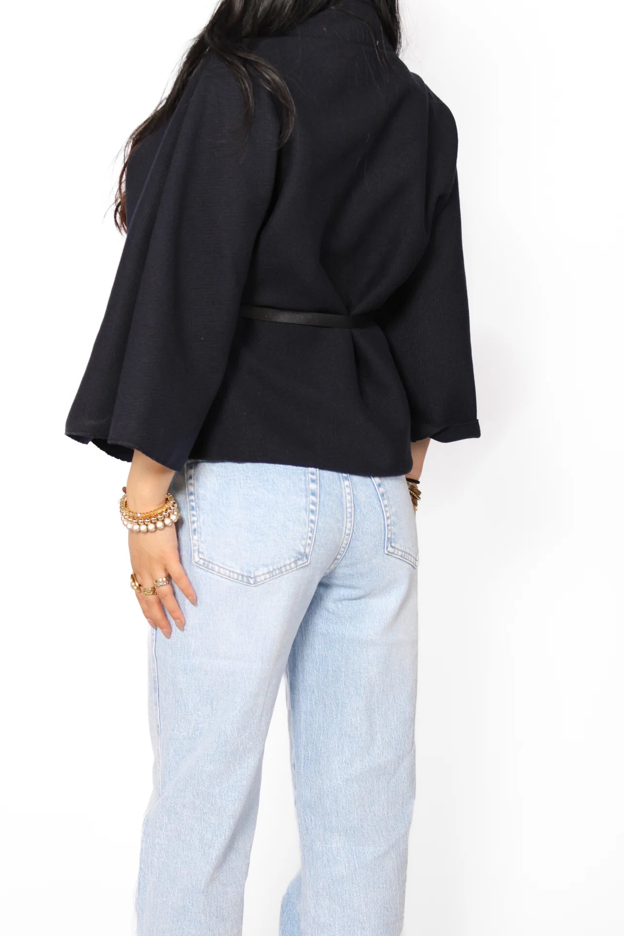 Nova Belted Cape Poncho
