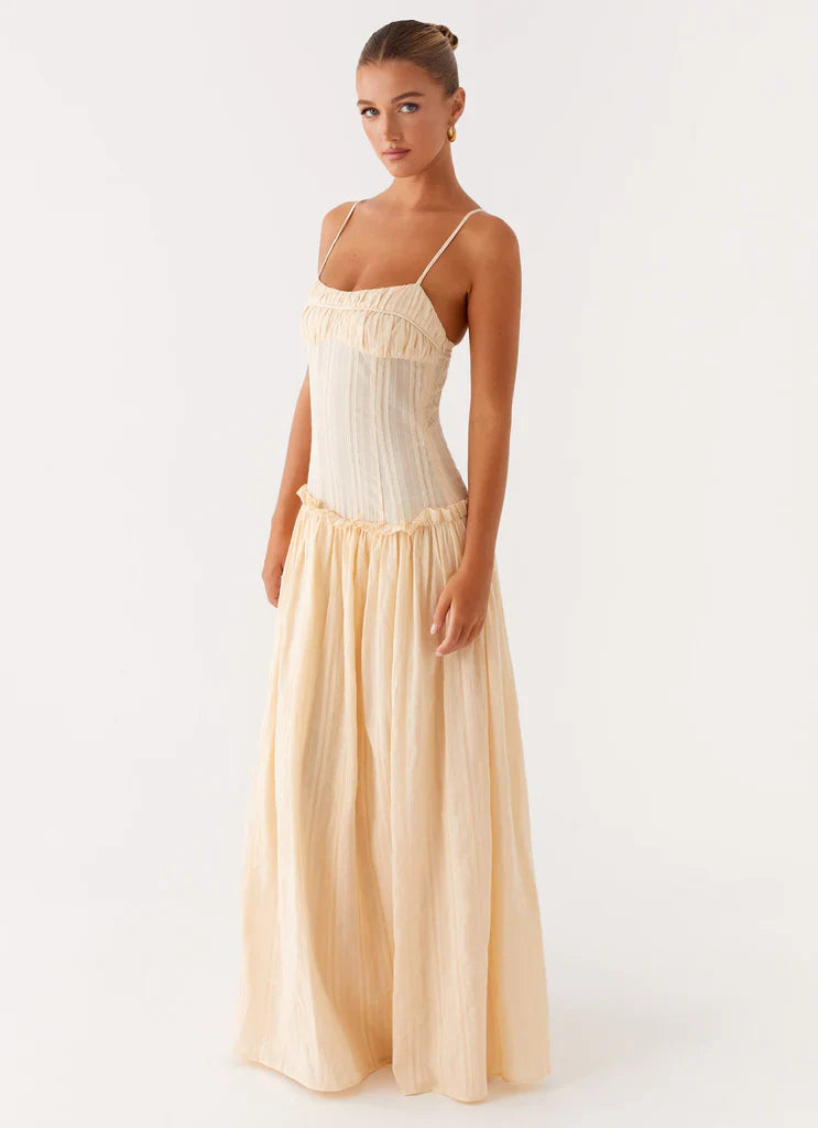 Drop Waist Maxi Dress - Edel Essential