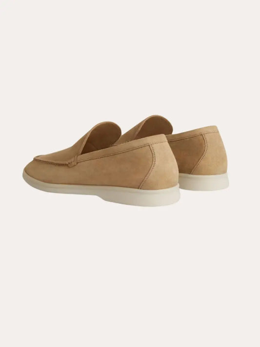 Refined Suede Loafers – Khaki Artisan - Edel Essential