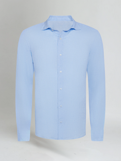 Essential Linen Shirt - Light Blue - Edel Essential