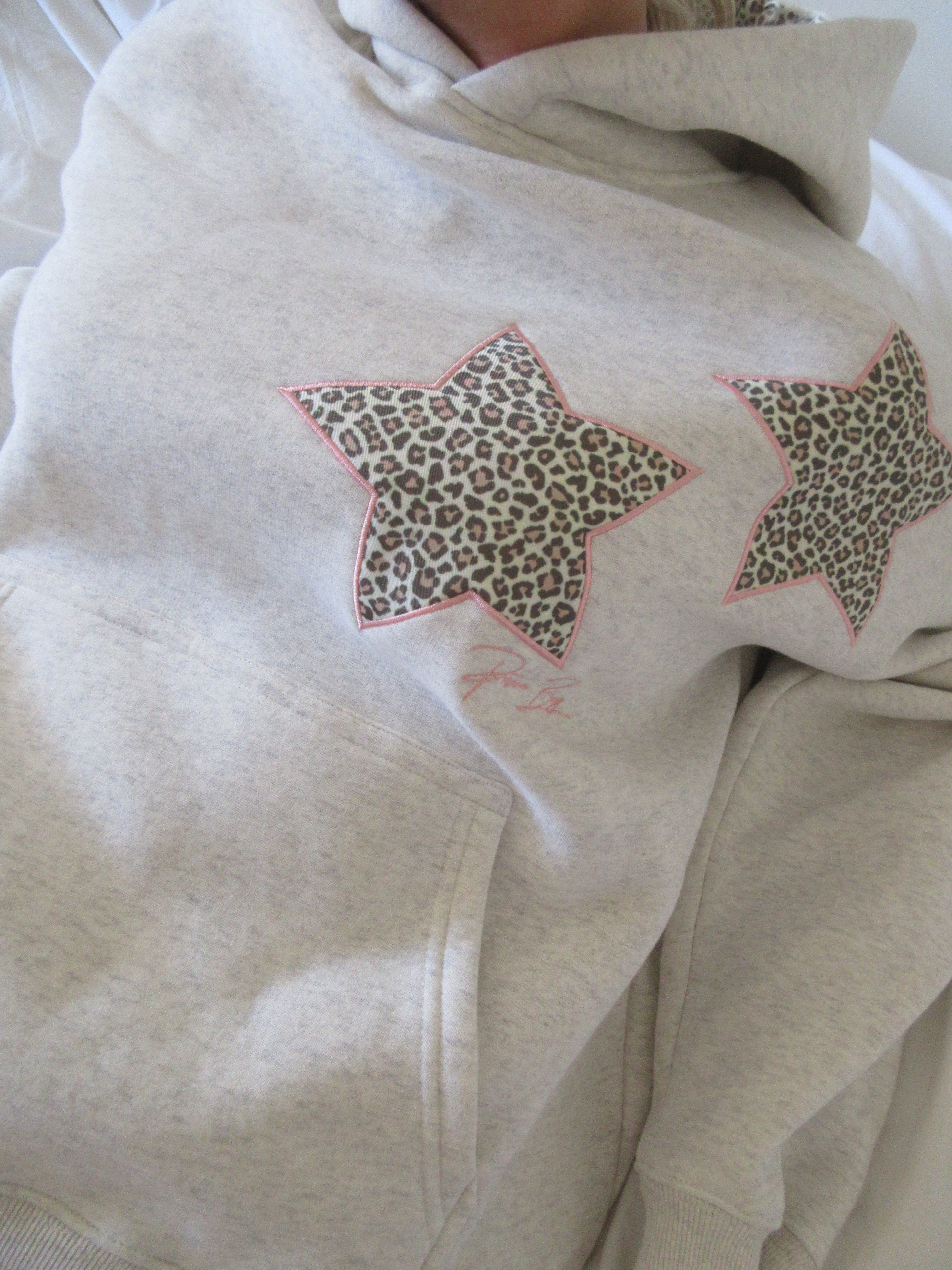 Leopard Stars hoodie - Edel Essential