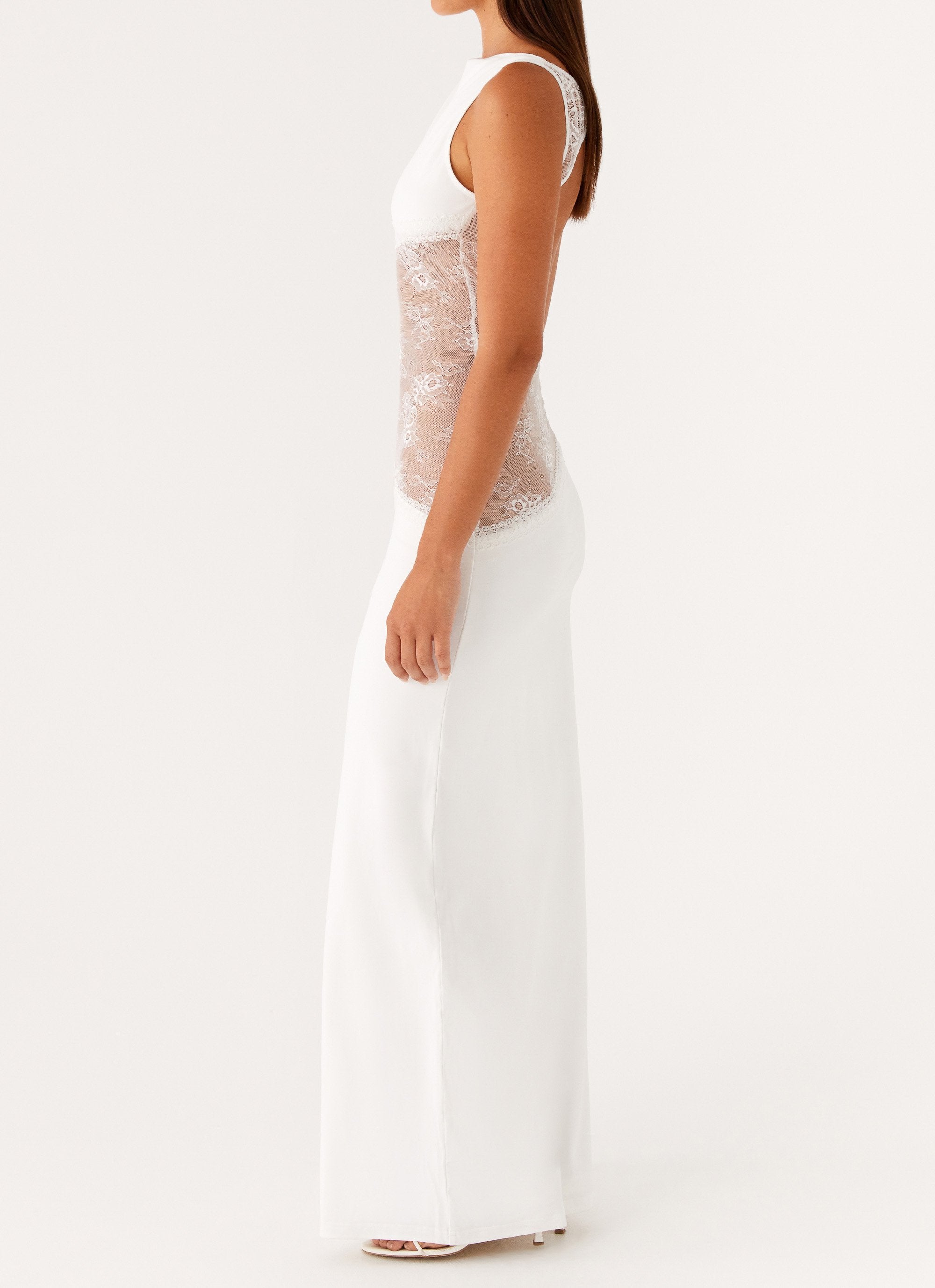 Lace waist maxi dress - Edel Essential