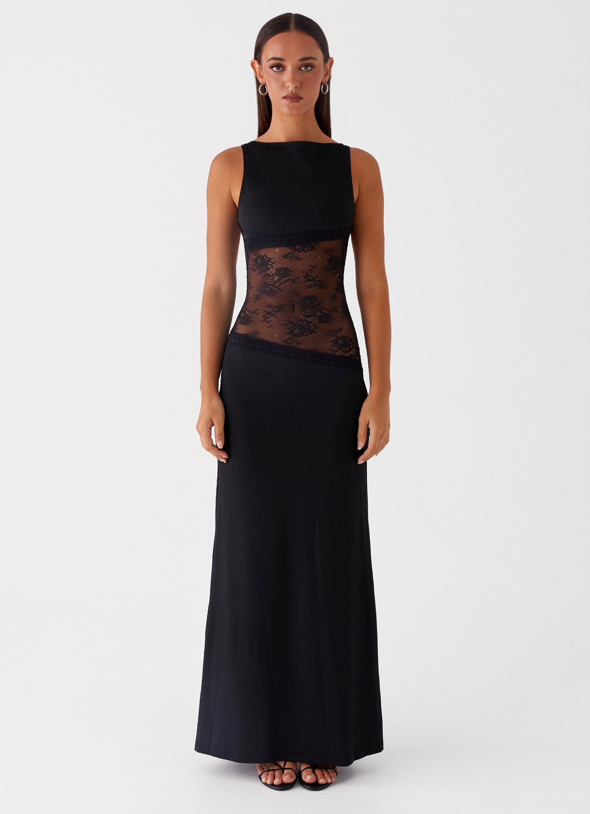 Lace waist maxi dress - Edel Essential