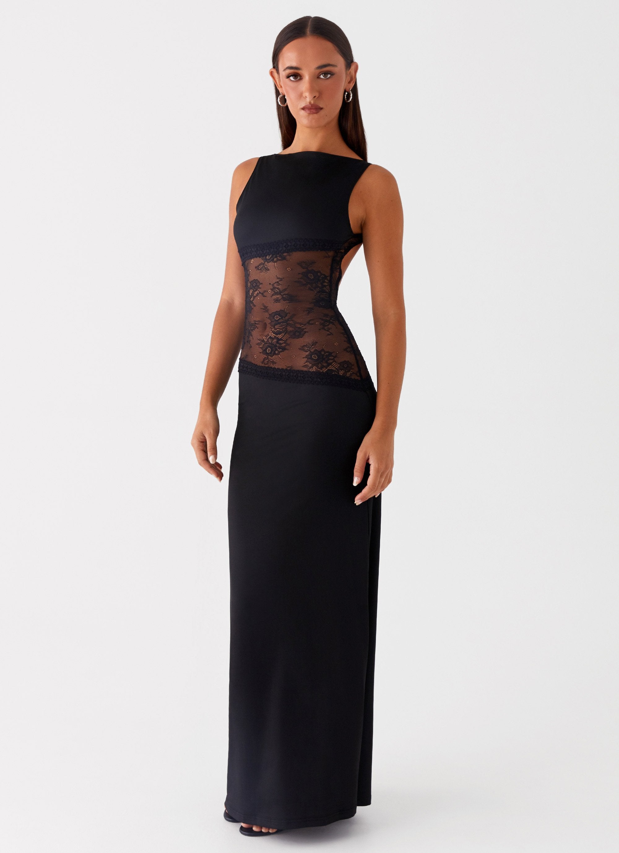 Lace waist maxi dress - Edel Essential
