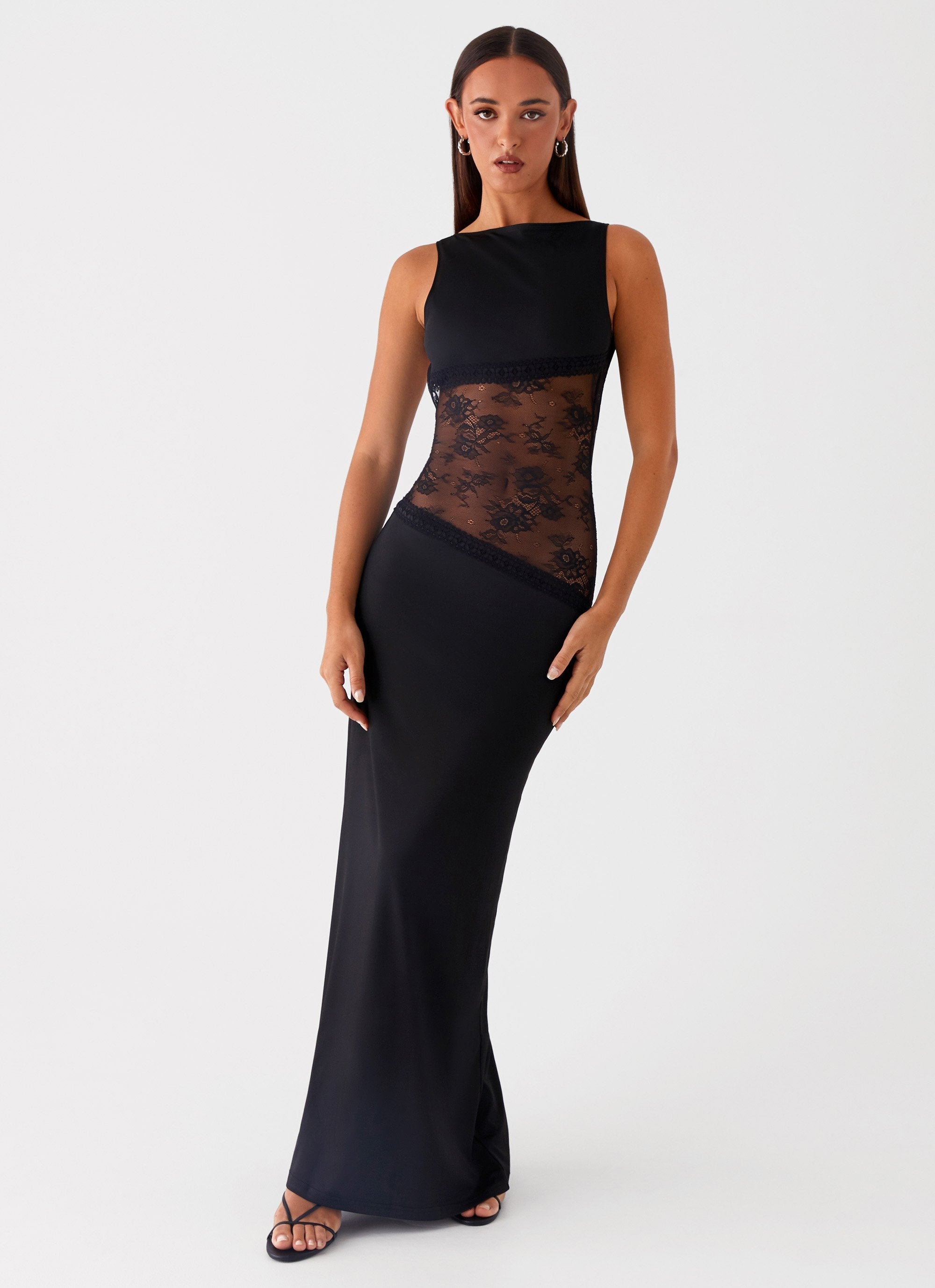 Lace waist maxi dress - Edel Essential