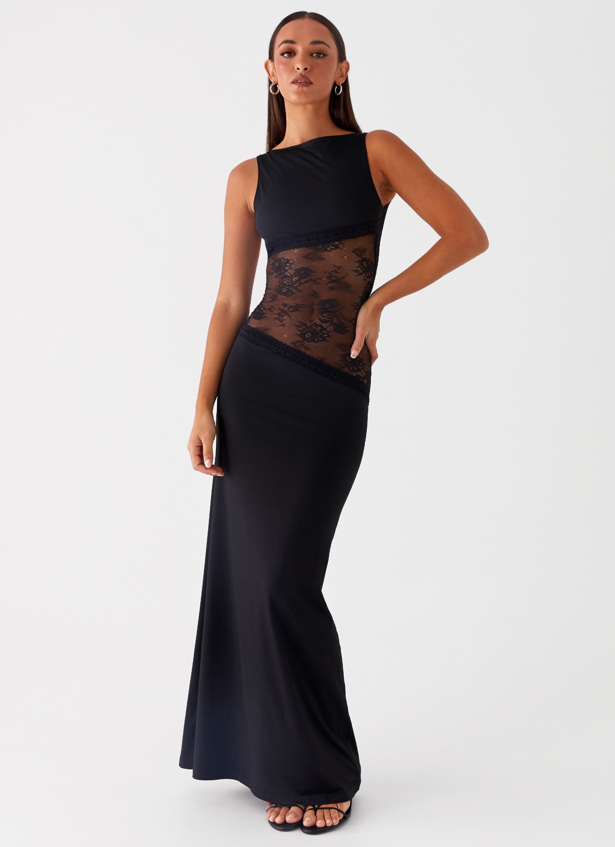 Lace waist maxi dress - Edel Essential